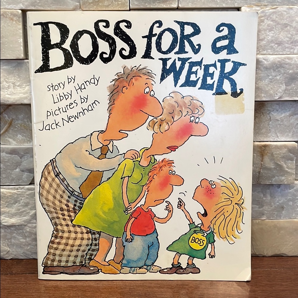 Boss for a Week Children's Book